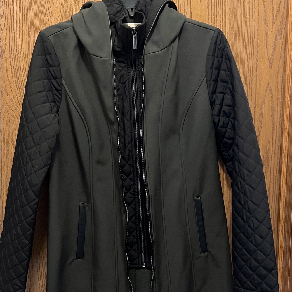 Michael Kors Olive and Black Jacket - Picture 2 of 6